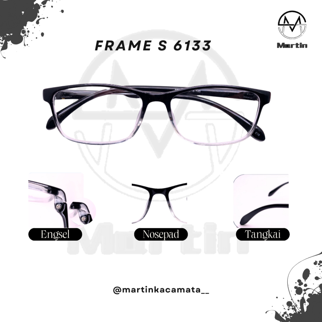 S 6133 EYEGLASS FRAME