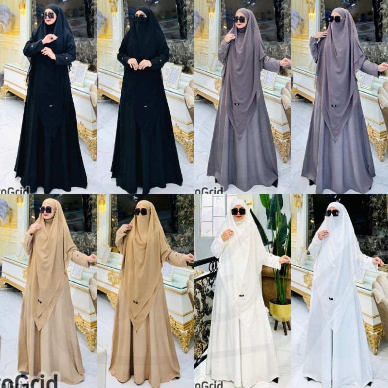 SHALIHA SET SYARI UMROH BY ARSY HIJAB
