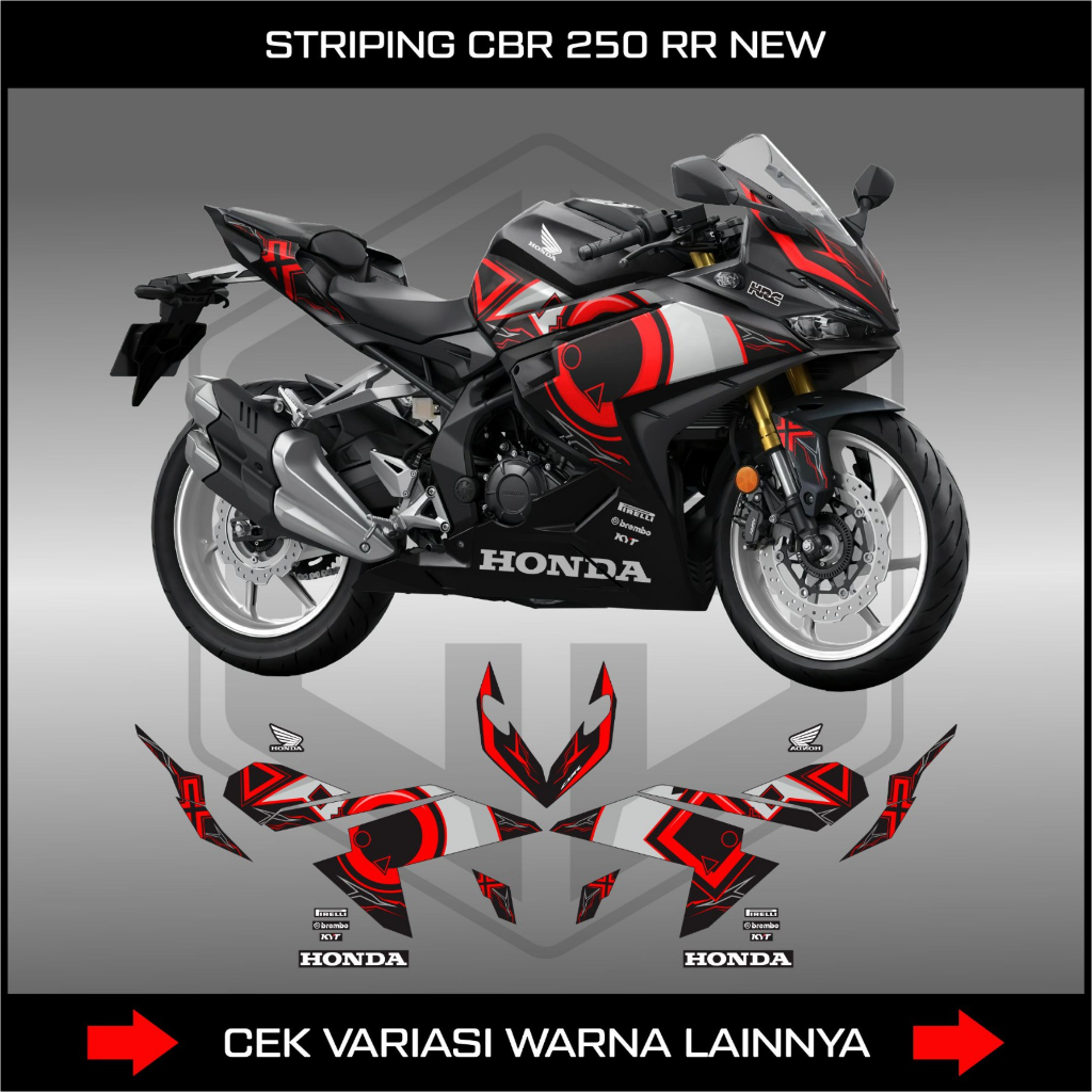 CBR250RR LIVERY KYT เล่นแถบเกม / HONDA CBR 250RR ใหม่สติกเกอร์ออกกําลังกาย