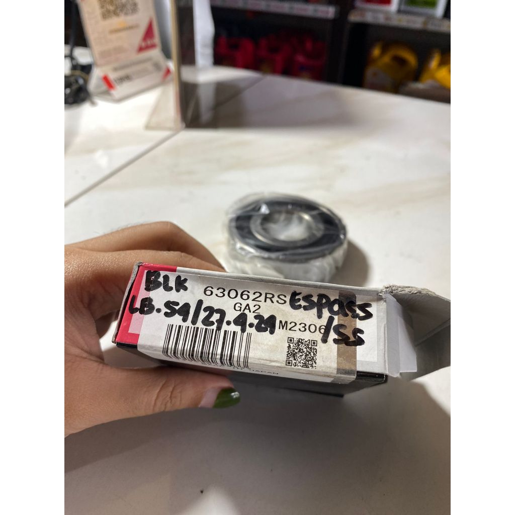 KOYO Original Japan Bearing Laher Lahar Laker 6306 RS Original
