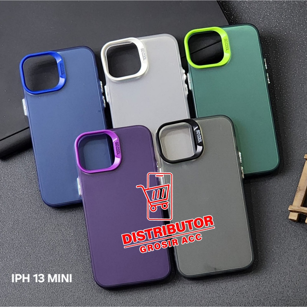IPHONE 13 MINI CASE IMD HYBRID PLATE HOLOGRAM CASE SOCOOL IPHONE 13 MINI SC-1