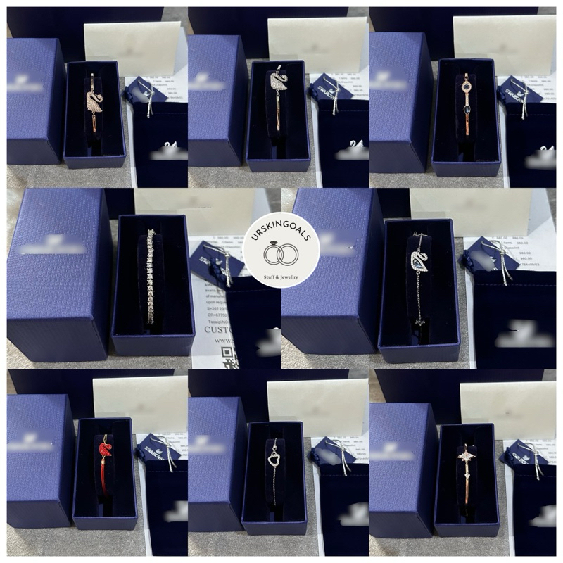 Sw BRACELET - BRACELET SW*ROV KOREAN BANGLE LINK CHARM CHAIN ORIGINAL LAYER INFINITY LOVE COUPLES