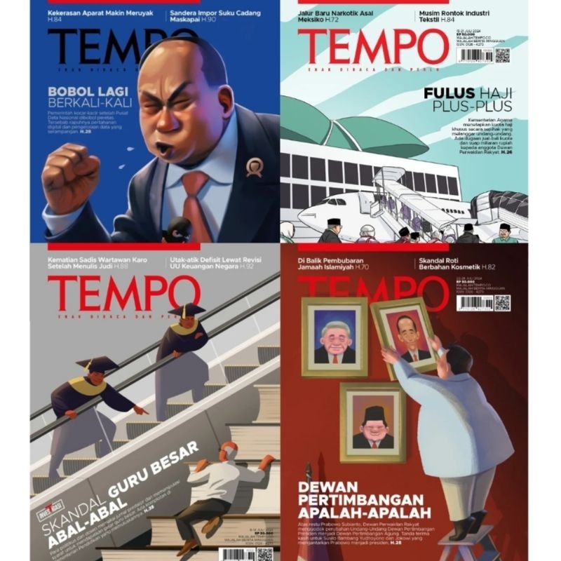 Bundle of Tempo Magazine 4th Edition กรกฎาคม 2024 Ed 5320 BOBOL IS MORE TIMES (1 กรกฎาคม 2024), Ed 5