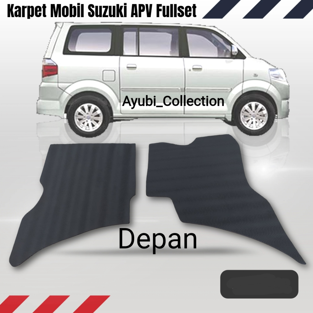 พรมรถยนต์ยาง / SUZUKI APV FLOOR CARPET / APV CARPET รูปที่ 2