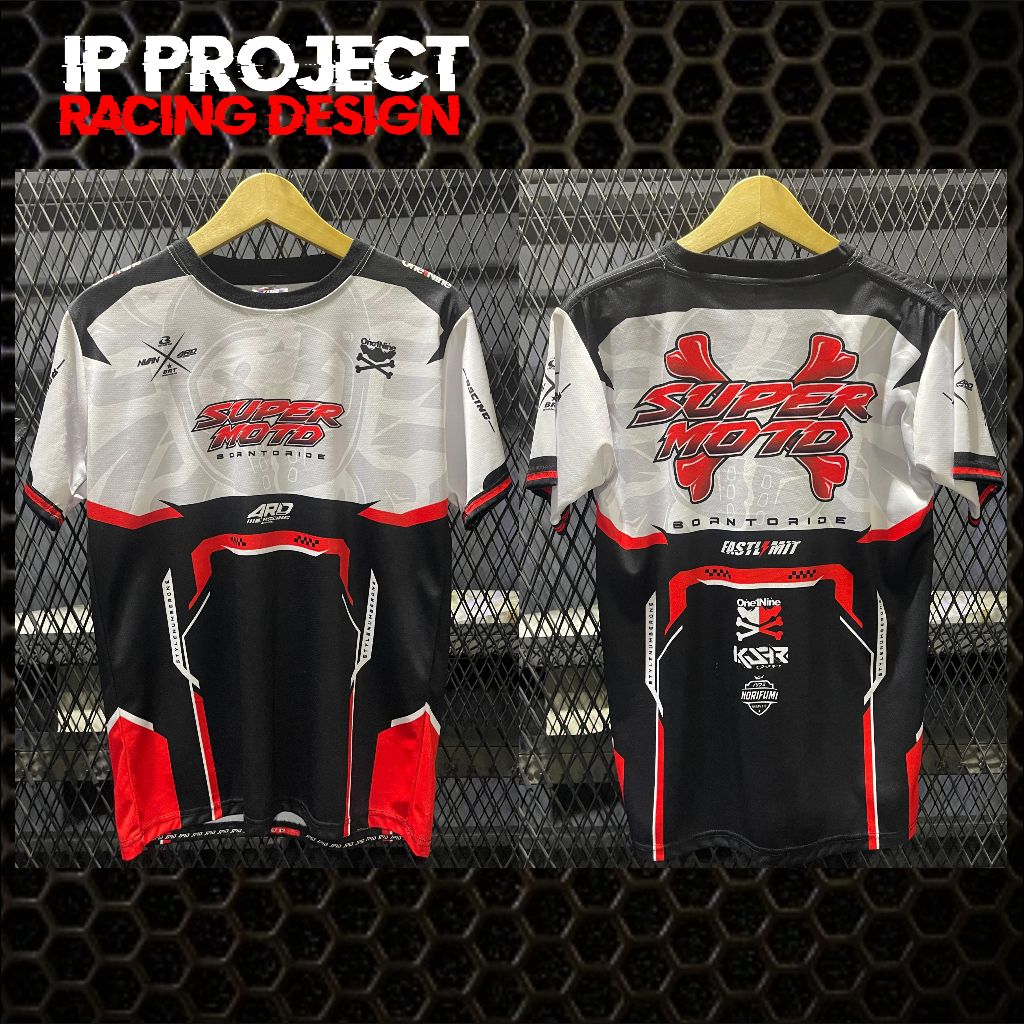 Supermoto Dtracker, Klx, Crf Jersey - เสื้อแข่ง Supermoto
