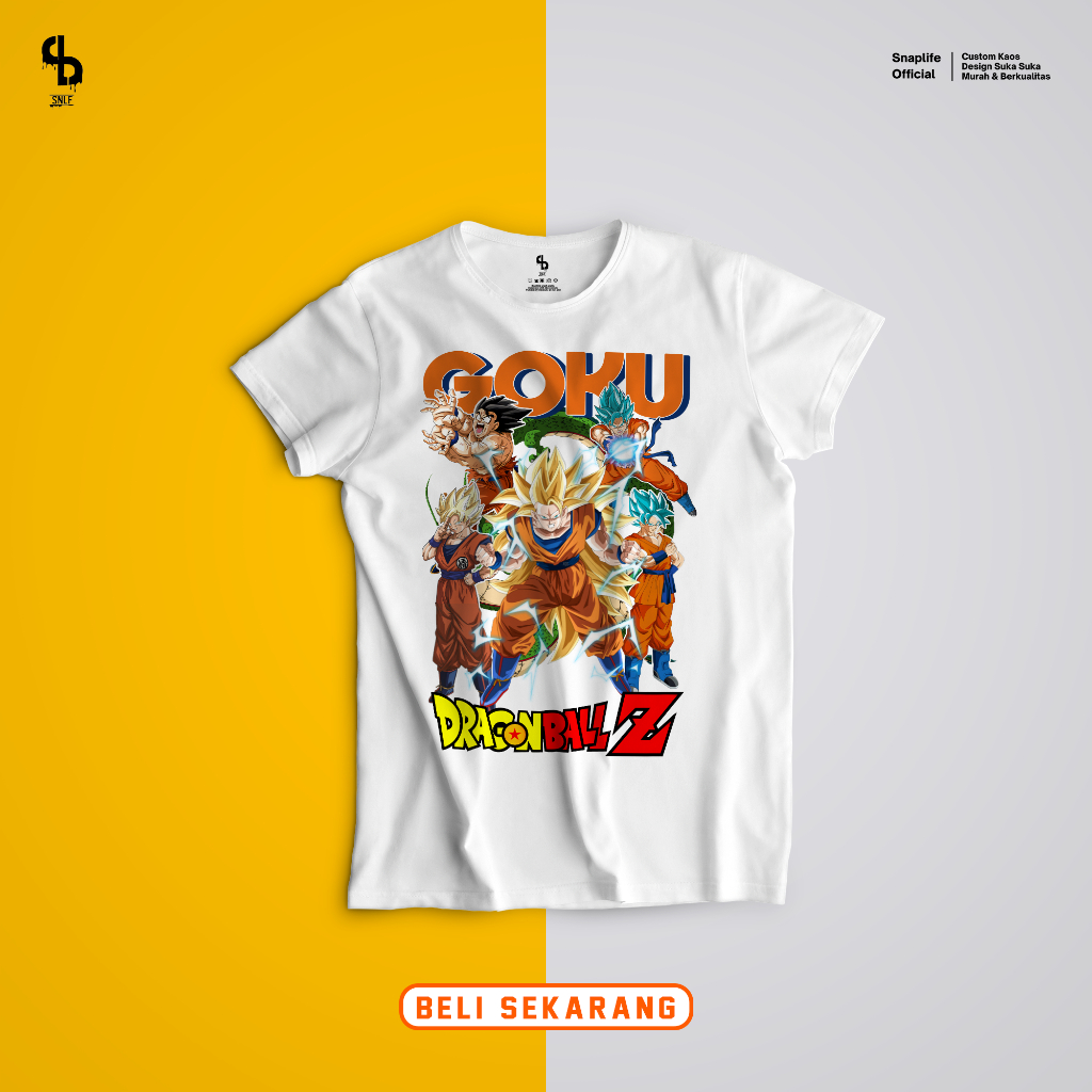 เสื้อยืด Dragonball Z Anime Exclusive | เสื้อยืดอนิเมะ Dragonball Z | เสื้อยืดอนิเมะ Dragonball Z | 