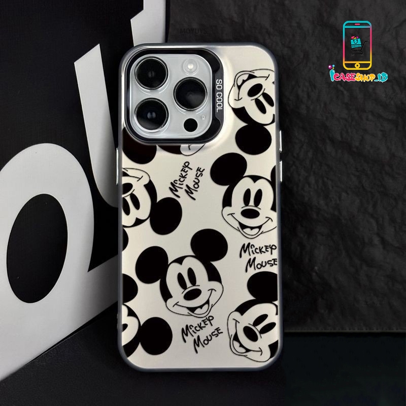 SS929 SILICONE CASE น่ารัก MICKEY MOTIF สําหรับ REALME 5i 8 10 11 12 13 14 14T PRO C11 C12 C15 C20 C