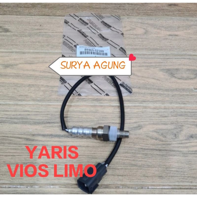 O2 Oxygen SENSOR ตัวท็อป TOYOTA YARIS VIOS LIMO 89465-52380