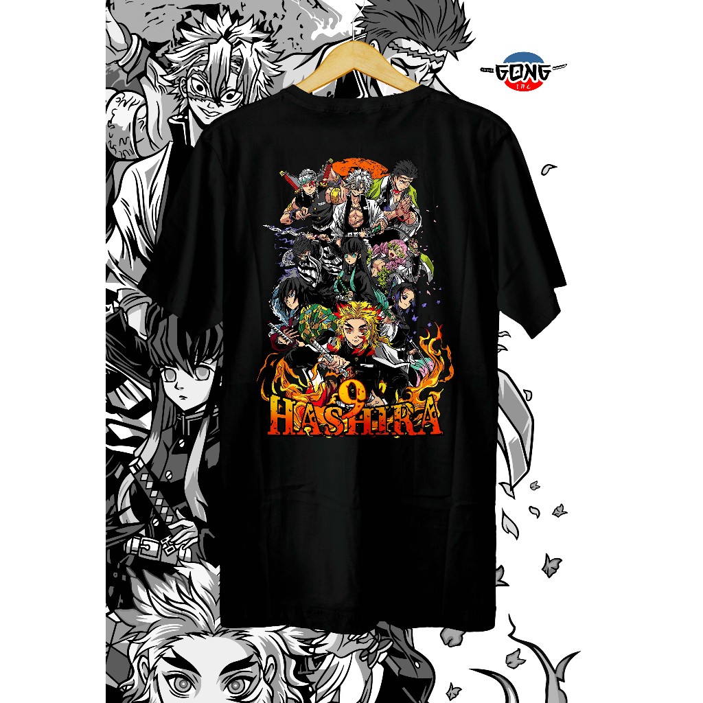 Gong.Inc I Kaos Distro Anime 9 Hashira Demon Slayer