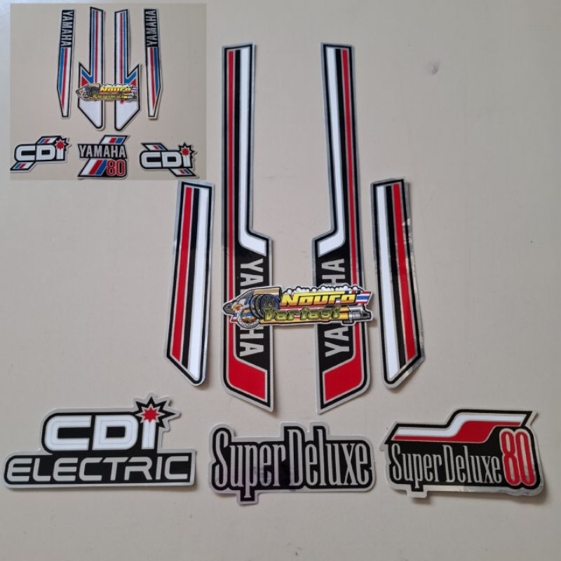 Yamaha V80 Super Deluxe Striping ตัวเครื่องคุณภาพมาตรฐาน