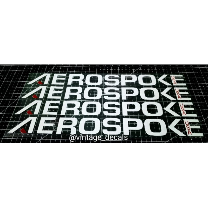สติ๊กเกอร์สติ๊กเกอร์ทดแทน RIMS ขอบ AEROSPOKE