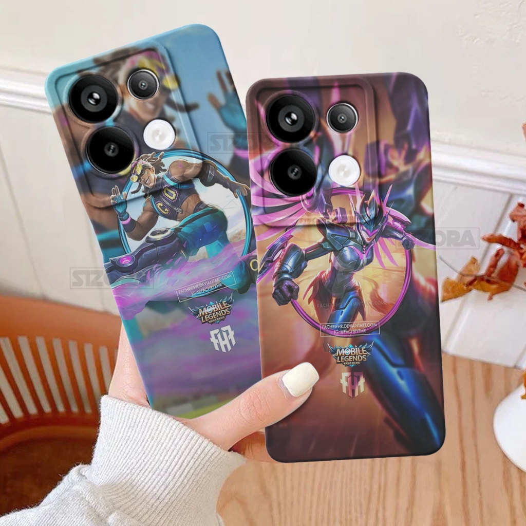 สําหรับ Xiaomi Redmi 13 4G Poco M6 4G M6 Pro หมายเหตุ 13 Pro 4G M3 ปลอก Hp Sizora ภาพเกม - GM87