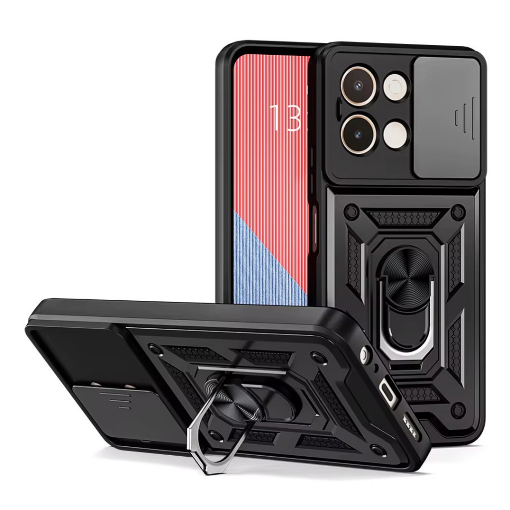เคสแข็ง Vivo Y28 Armor Defense Slide Cover