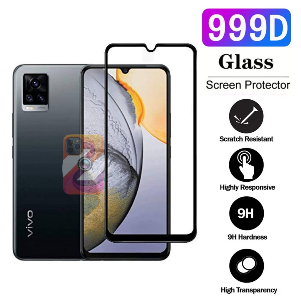 กระจกนิรภัย Vivo Series 5D V7 V7 plus V9 V11 V11i V11 pro V15 V15 pro V17 pro V19 V20 V20se V21 4G 5