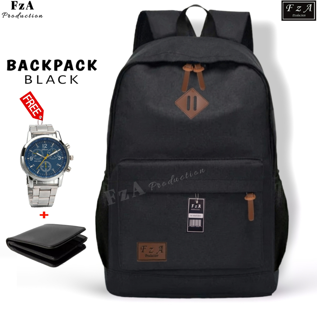 Simple School Backpack Laptop Backpack Men Women Original Distro Casual Backpack Men Women/ Laptop B