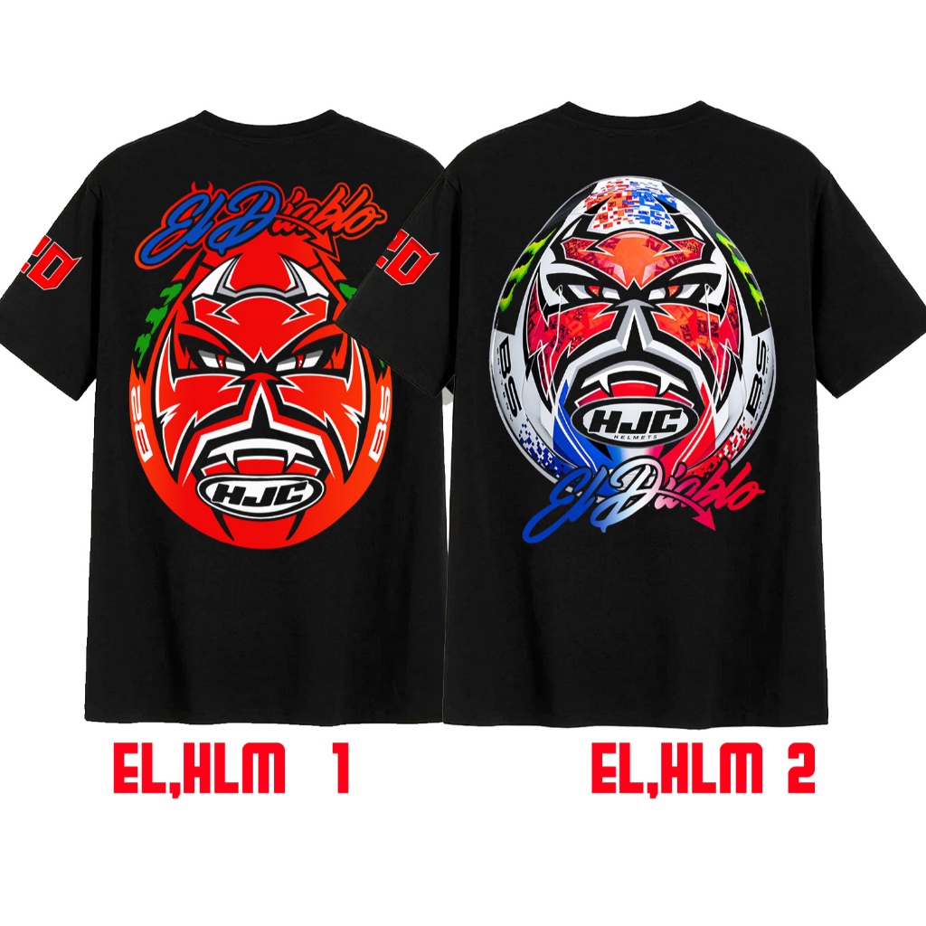 Baju KAOS EL DIABLO fabio/20 อย่างเป็นทางการ HLM update2023 /2024 KAOS MOTOGP// เสื้อยืด/MEN WOMEN