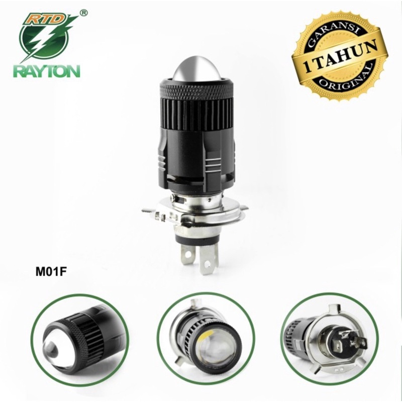 RTD LED LASER FOCUS โคมไฟ 30 วัตต์ H4 M01F H6 M11W หลอดไฟ K1 K3 Hs1 อัตโนมัติ Cub Vixion R15 CB Mio 