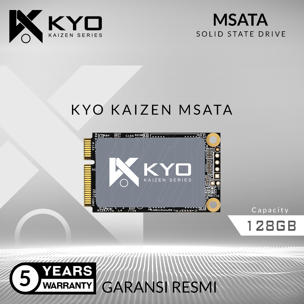 SSD MSATA KYO KAIZEN 128GB การรับประกัน 5 ปีอย่างเป็นทางการ SSD M SATA 128GB