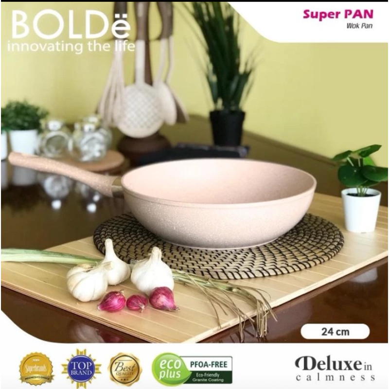 BOLDe Super Pan Wajan / กระทะกระทะ 30Cm