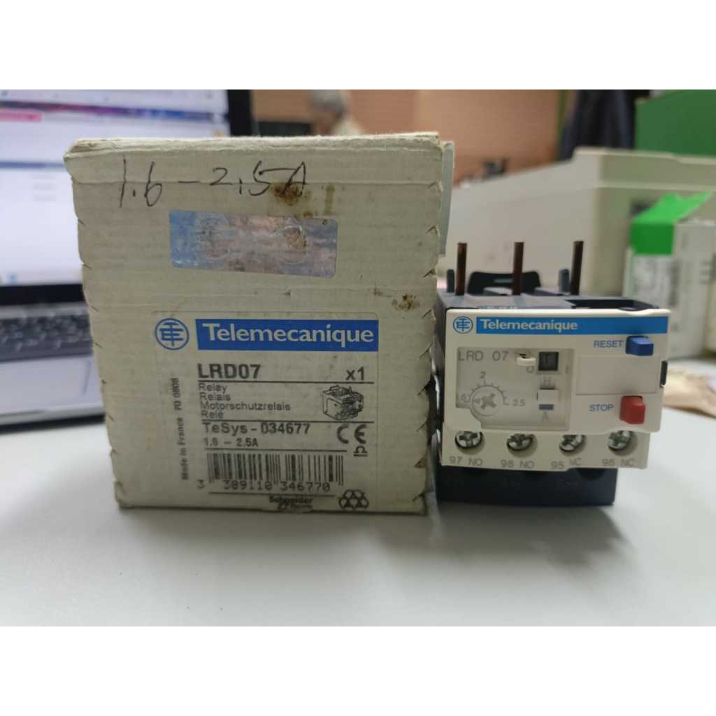 LRD07 TELEMECANIQUE SCHNEIDER LRD07 1.6 - 2.5A
