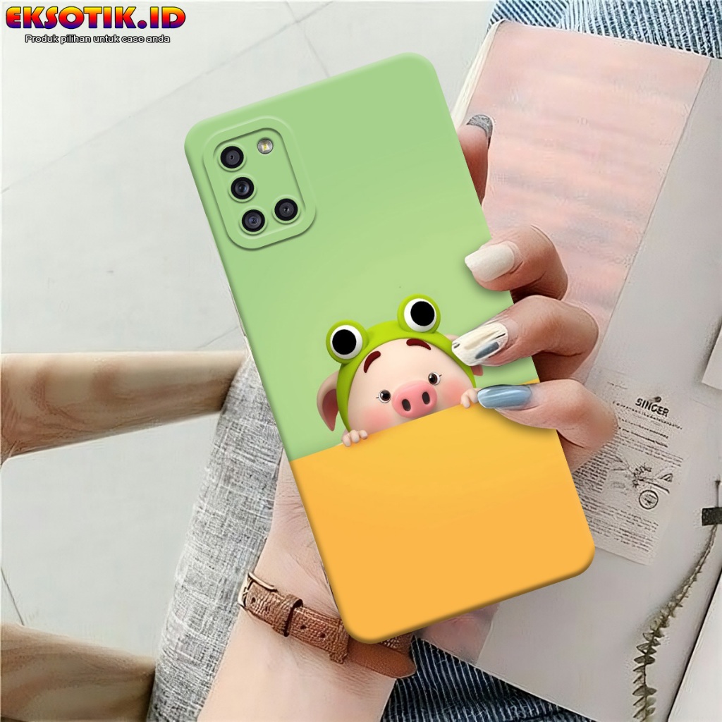 เคส Samsung A31 - เคส Samsung A31 - เคสแฟชั่นล่าสุด - Samsung A31 Silicone - Cool and Cute Motifs - 