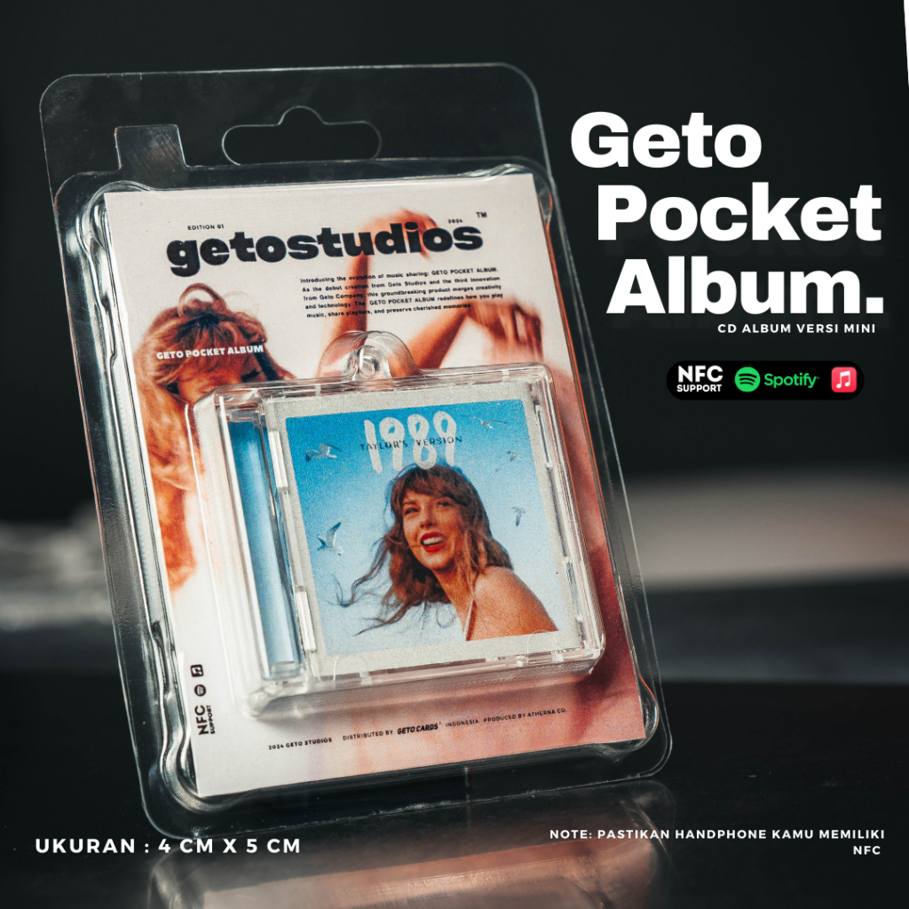 Taylor Swift NFC Pocket Mini Album - อัลบั้มซีดีขนาดเล็ก Gato Studios