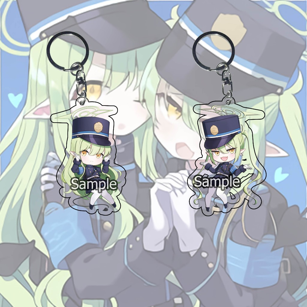 Gantungan Tachibana hikari Blue archive พวงกุญแจ - พวงกุญแจ - ของที่ระลึก - อะนิเมะ Ganci - เกม - พวงกุญแจ - GI
