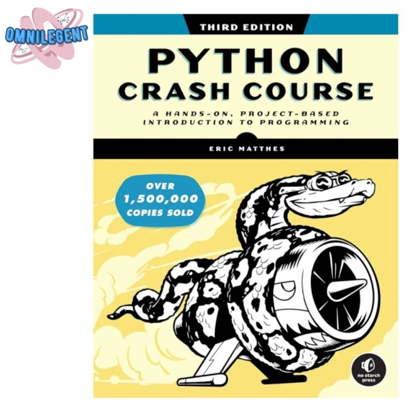 หนังสือ Python Crash Course ฉบับ 3: A Hands-On บทนําในโครงการเพื่อการเขียนโปรแกรม