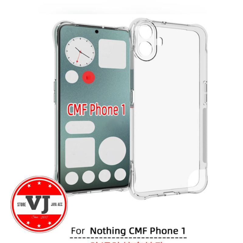 Softcase Anti Crack Nothing CMF Phone 1 เคสซิลิโคน TPU โปร่งใส CMF Phone1