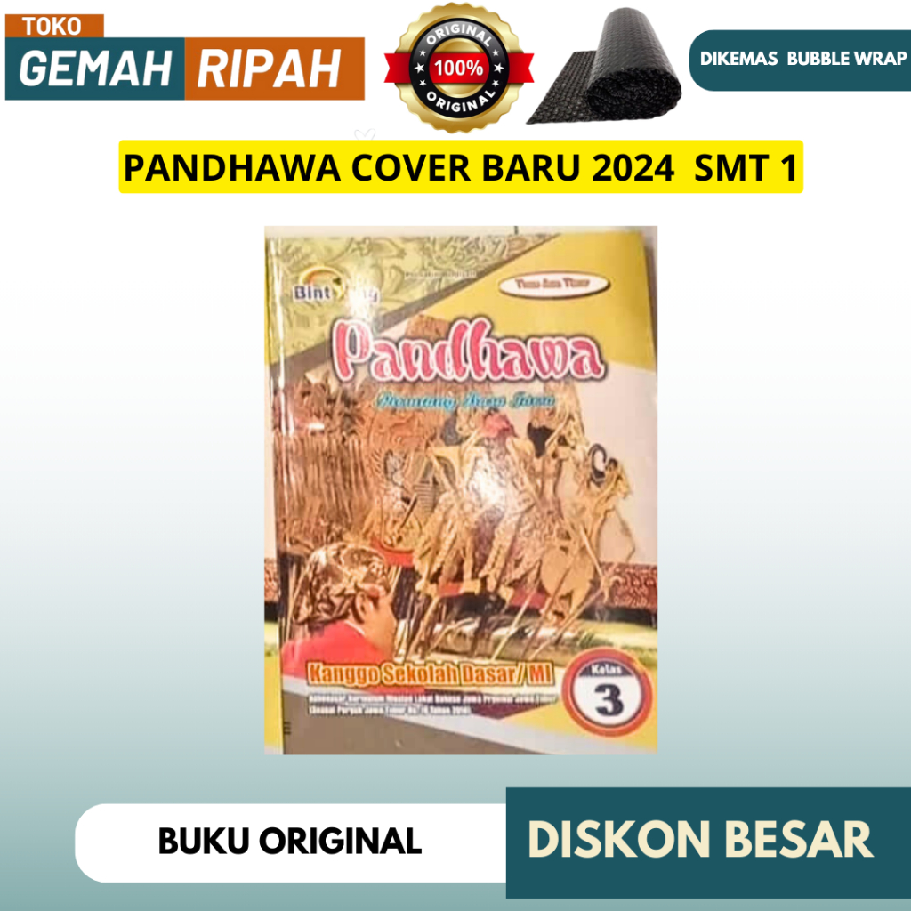 READY TO SEND BOOK PANDHAWA SD CLASS 3 PICWANG JAVENSE PANDHAWA PUBLISHER STAR SARANA MEDIA INDEPEND
