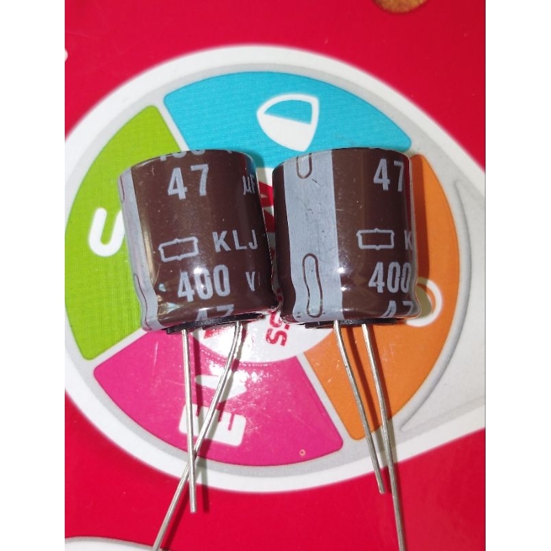 Elco 47uf 400v เดิม*