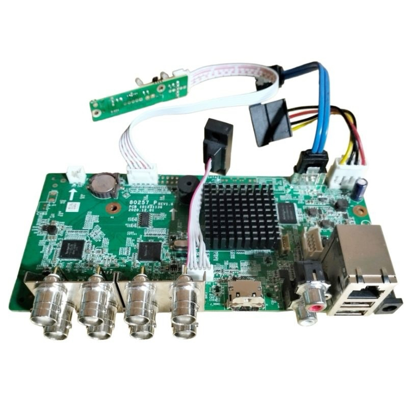 เมนบอร์ด CCTV DVR 8 CHANNEL โมดูลกล้องวงจรปิด