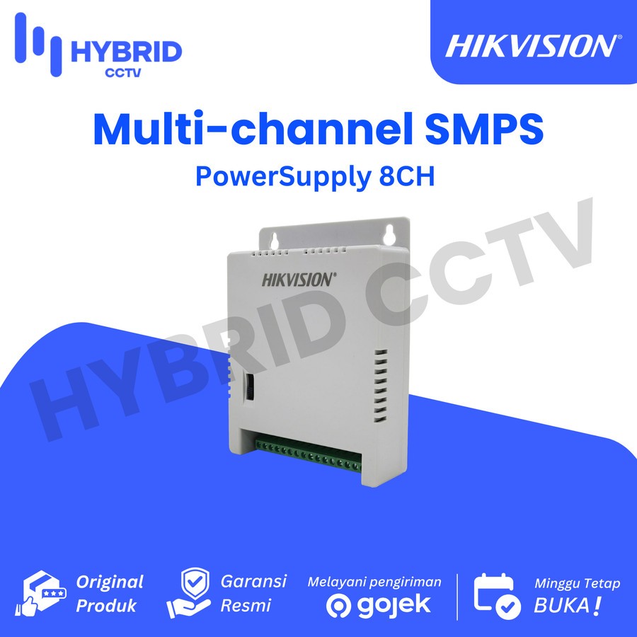Hikvision DS-2FA1205-C8 8 Channel Power Supply PSU CCTV Adapter