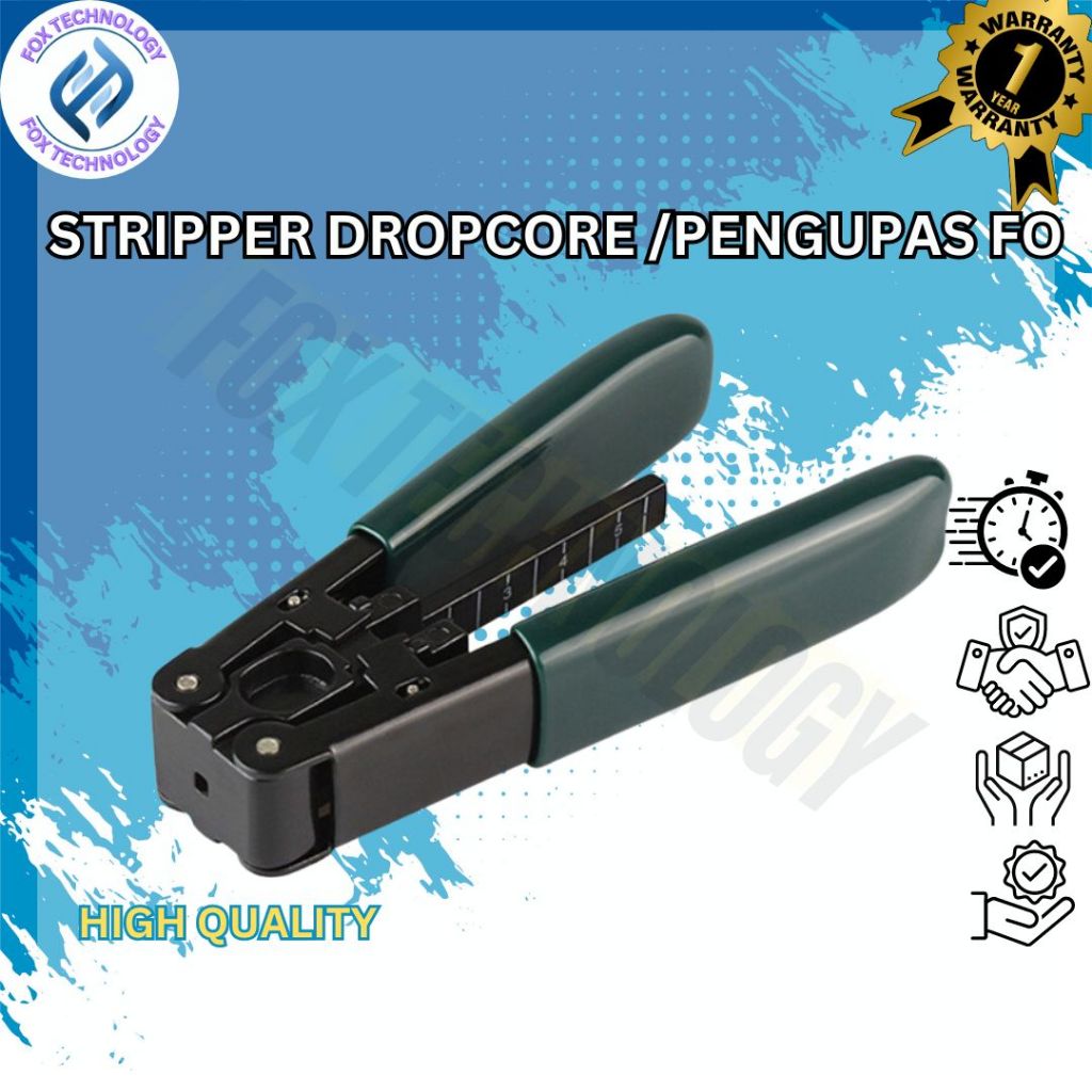 Drop Cable Stripper FTTH FO Tool Drop Stripper/สาย Stripper FTTH Wire Peel off Coating Plier