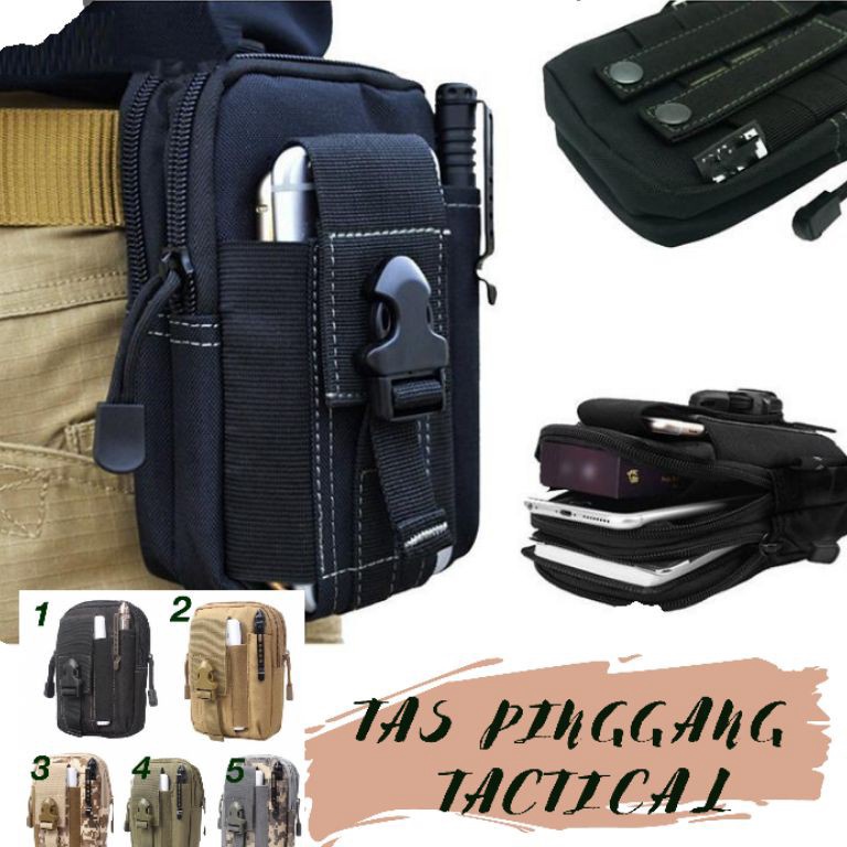 ขายดีที่สุด TC78 IMPORTED MENS TACTICAL MILITARY WAIST BAG DISTRO ARMY OUTDOOR BOYS HP POUCH
