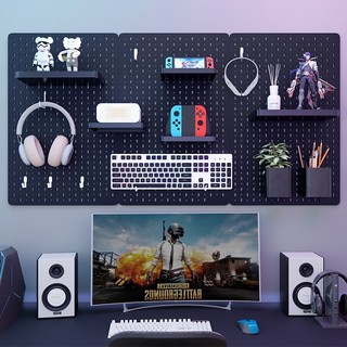 Pegboard Aksesoris Papan Rak Dinding Wall Shelf Board Dekorasi Tempel