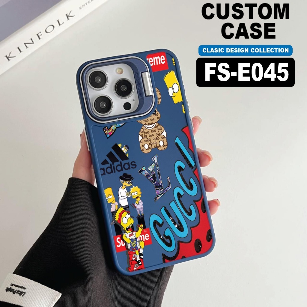 FS PICTURE CASE CODE E041-E050 IPH 6 /6+ /7/8/7+/8+ /X/ XR /XS /XS MAX ล่าสุด (MACC)