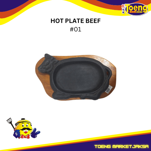 จาน STEAK / จานร้อน BEEF 01 SM