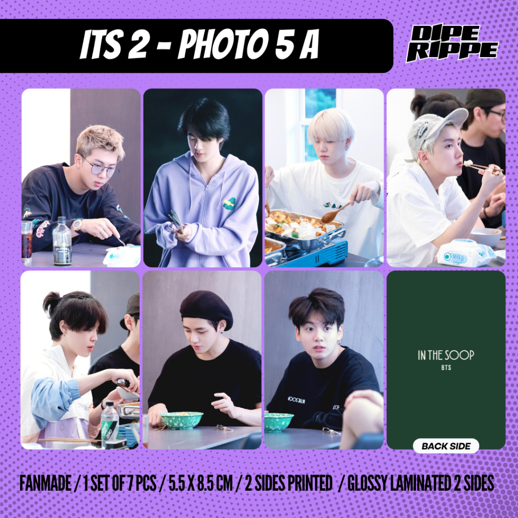 Bts PHOTOCARD IN THE SOOP 2 - PHOTO 5