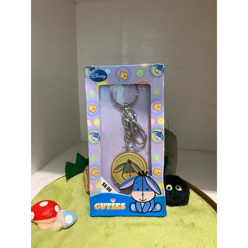 GANTUNGAN Eeyore Disney Donkey Keychain พวงกุญแจดั้งเดิม