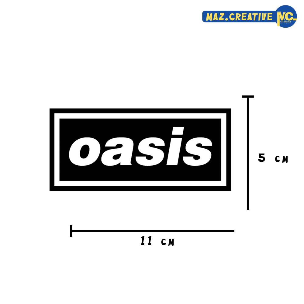 Oasis STICKER / สติ๊กเกอร์ / สติ๊กเกอร์ BIJIAN / สติ๊กเกอร์ป๊อป / สติ๊กเกอร์วง