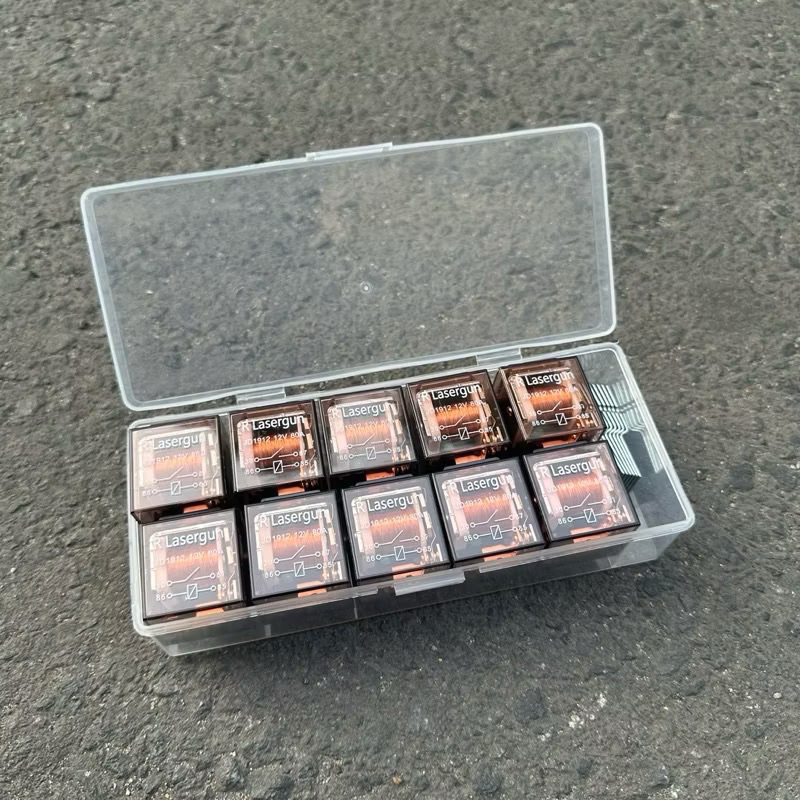 TRANSPARENT HORN RELAY 4 ขา 80A