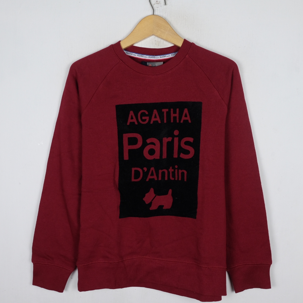 คอกลม AGATHA PARIS CN66 SIZE M ORIGINAL PRELOVED