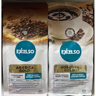 Excelso Arabica&Robusta Gold Kopi Bubuk 200g Pouch