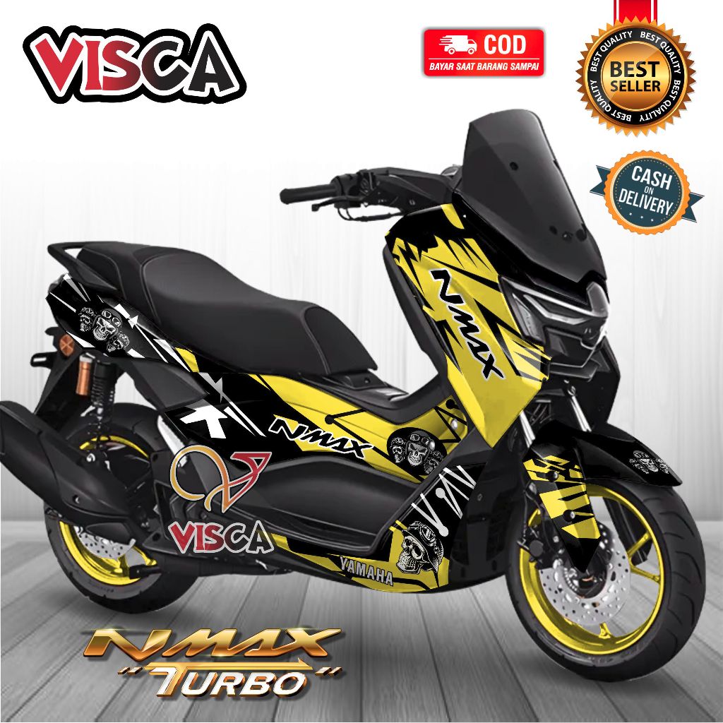 Decal NMAX Turbo Full Body Sticker NMAX ใหม่ 2024 Fullbody Decal Nmax Neo Striping NMAX 2024 ล่าสุด 