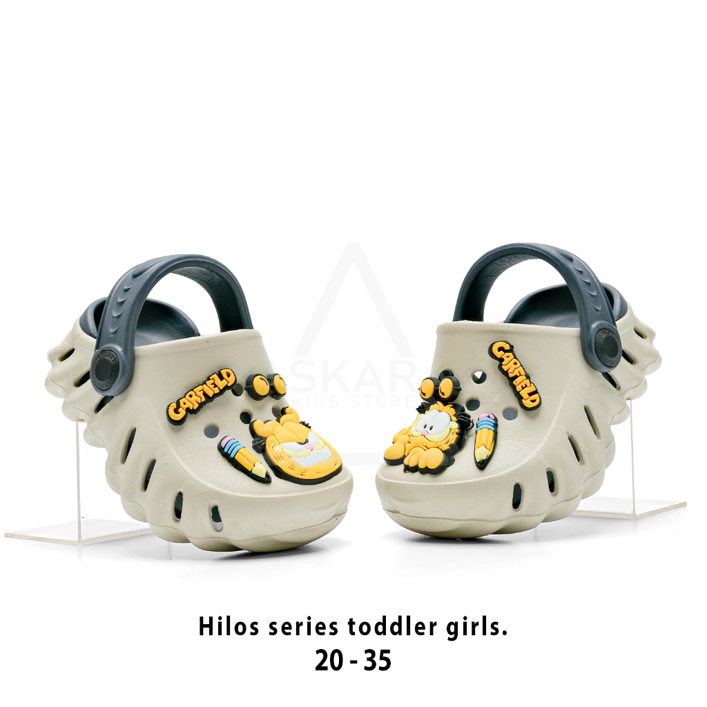 ใหม่ สวัสดี'ส - รองเท้าแตะเด็กผู้ชายสไตล์แมวน่ารักมีสายด้านหลัง 1 ปี - 7 ปี - รูปที่ 5