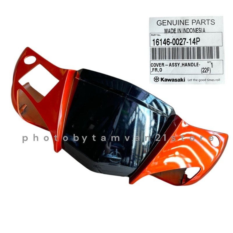 ฝาครอบ HEAD LAMP Shell ไฟหน้า ORANGE ZX 130 ZX130 ORIGINAL KAWASAKI