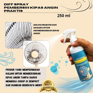 spray pembersih kipas angin kemasan 250ml