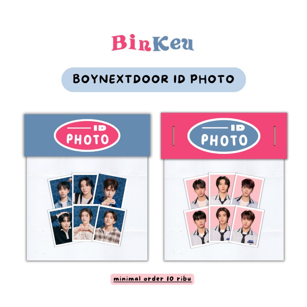 ID PHOTO BoyNextDoor / Passport PHOTO BoyNextDoor 3x4 CM