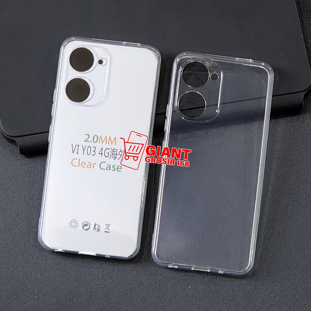 Vivo Y03 Vivo Y03T Case Clear HD Case Bening Vivo Y03 Vivo Y03T